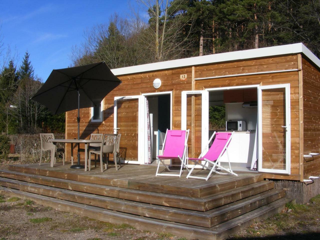 Camping Domaine Du Lac Chambon Murol Exteriér fotografie